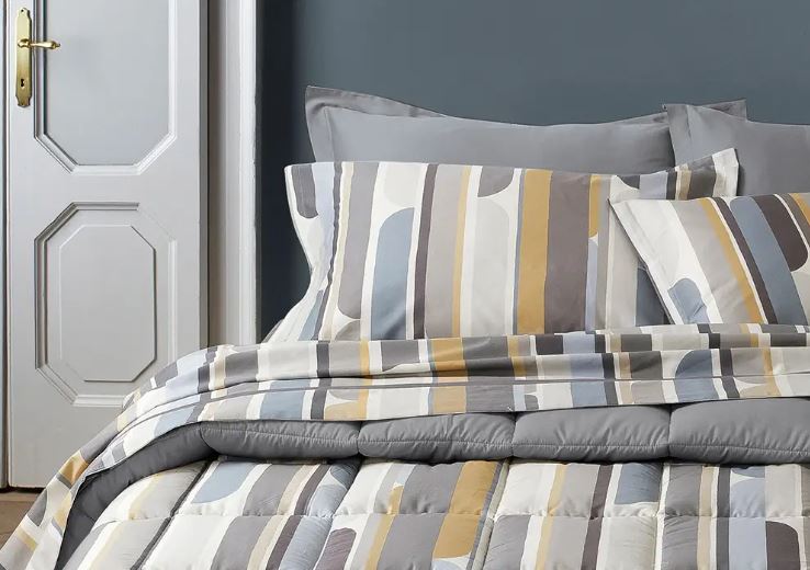 SOMMA Completo letto Astreo 250xz290 Sabbia rosata Matrimoniale