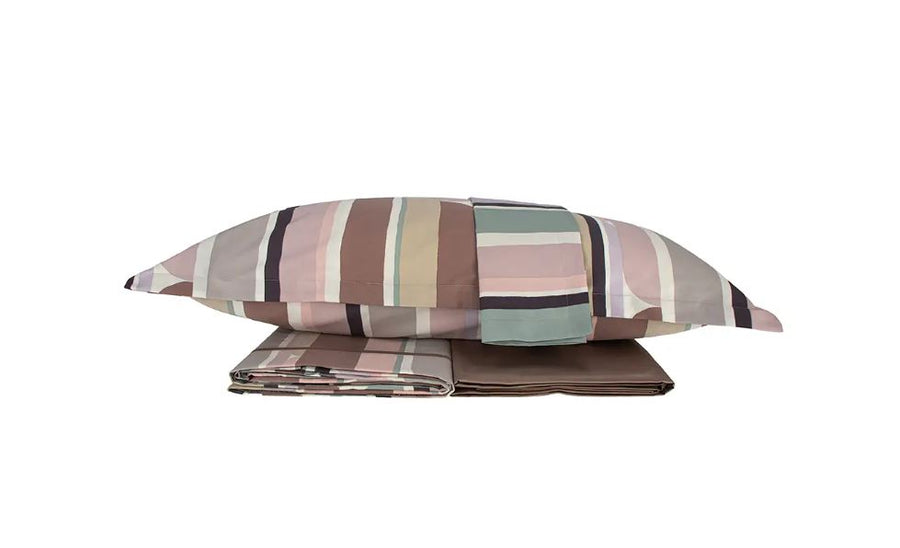 SOMMA Completo letto Astreo 250xz290 Sabbia rosata Matrimoniale