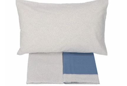 VALLESUSA Completo letto Farah 240x280 Blu Matrimoniale
