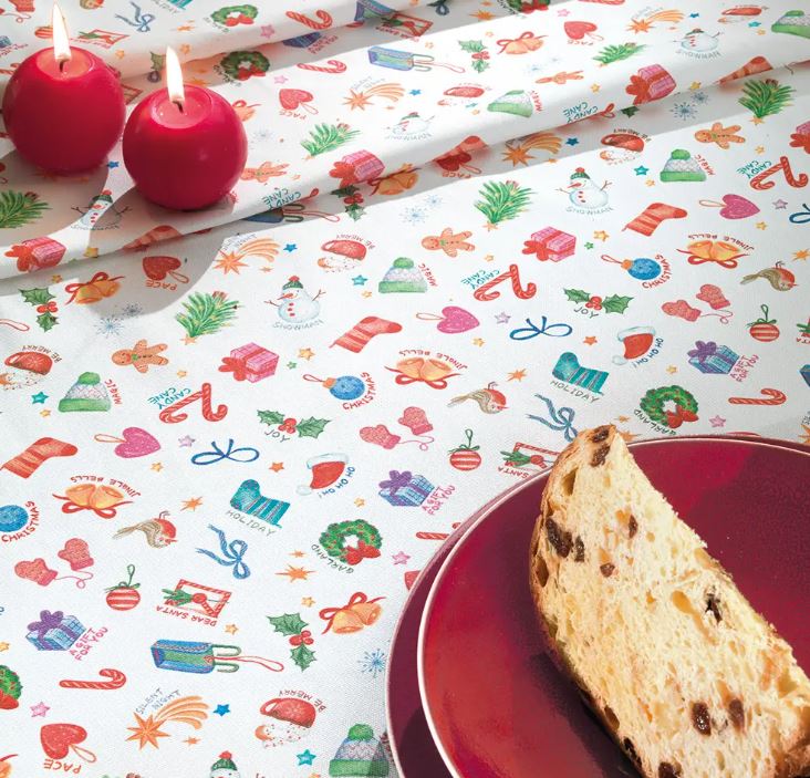 VALLESUSA Tovaglia Funny 150x270 Mulicolor Rettangolare