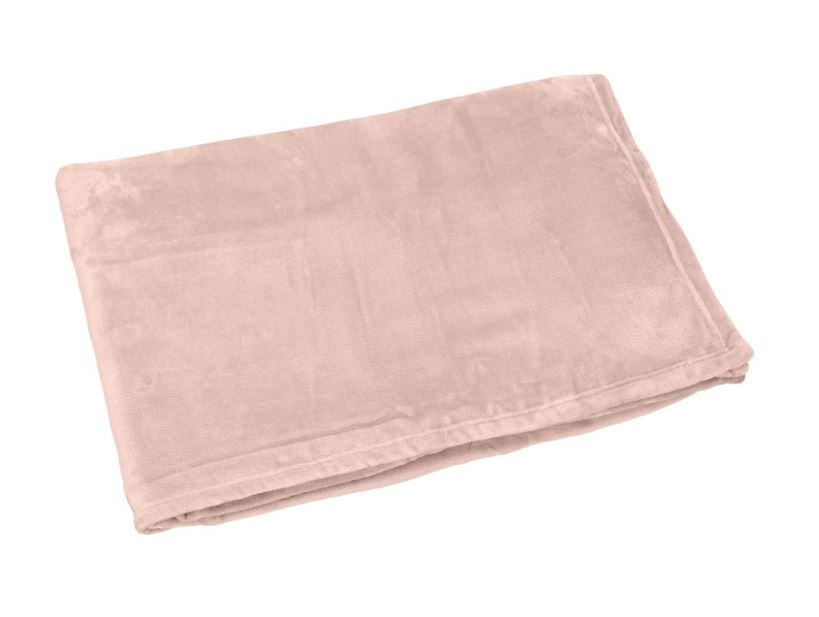 VALLESUSA Plaid pile Flannel maxi 200x230 Rosa Matrimoniale