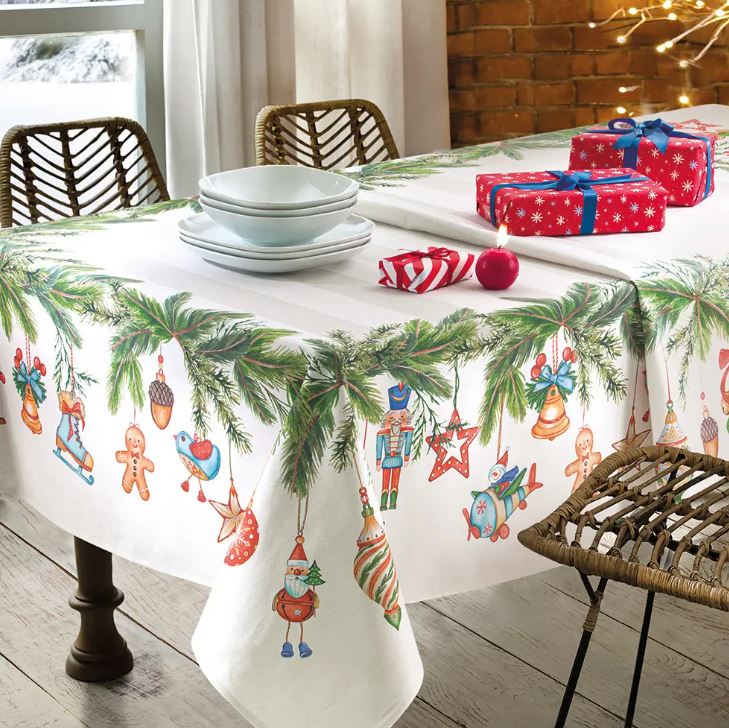 VALLESUSA Tovaglia Fantasy 150x180 Mulicolor Rettangolare