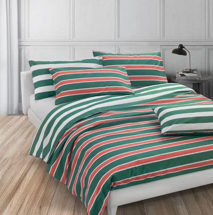 VALLESUSA Parure copripiumoni Polo 155x205 Pineta Singolo