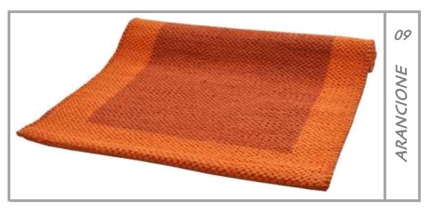 ARTE TAPPETI Tappeto cucina life 60x260 Arancio