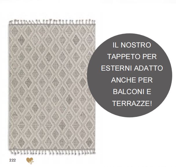 ARTE TAPPETI Tappeto Trevi 160x190 Beige