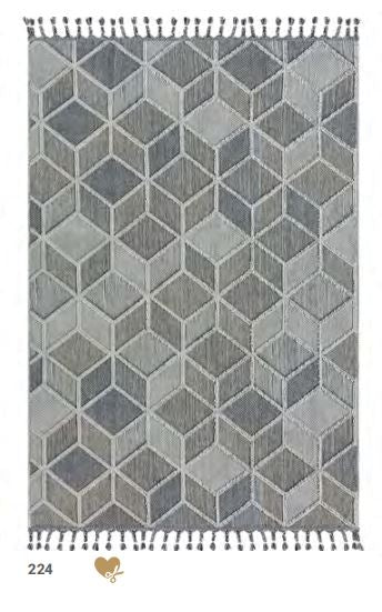 ARTE TAPPETI Tappeto Trevi 160x230 Grigio