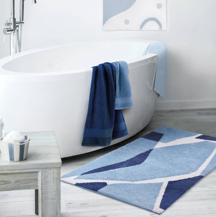 GABEL Tappeto bagno Opera 60x100 Azzurro