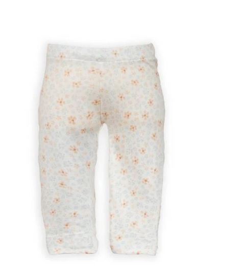 BAMBOOM Leggings bimbi Brasilian flowers Il tessuto di origine naturale avvolge la pelle con estrema morbidezza, offrendo un'ottima traspirabilità e mantenendo una sensazione di fresc