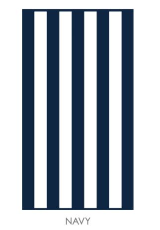 CAVALIERI Telo mare Marine 100x180 Navy Rettangolare