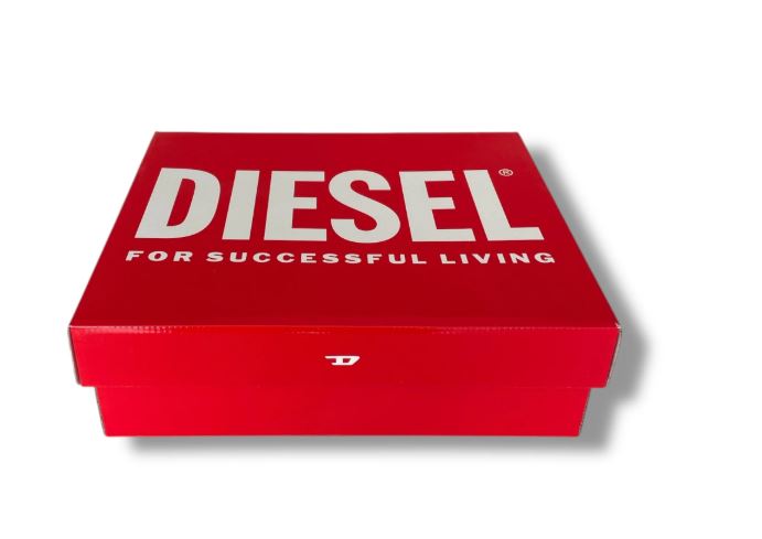 DIESEL Telo mare spugna Logo 100x180 Grey Rettangolare