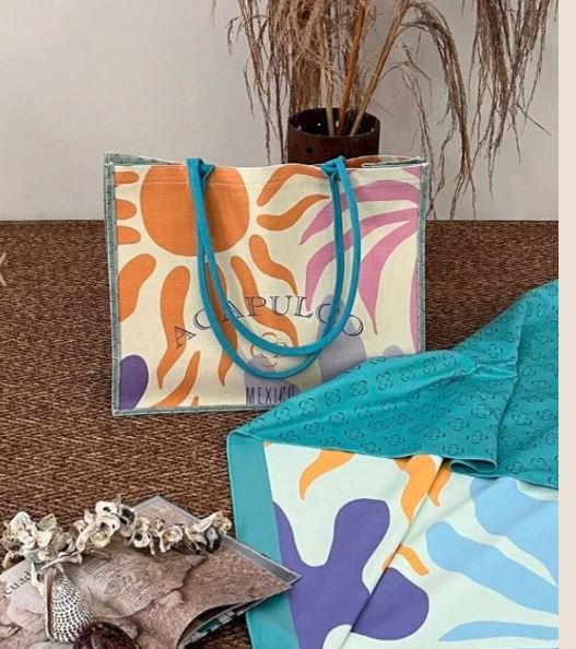 DONDI HOME Borsa mare Acapulco Tropici