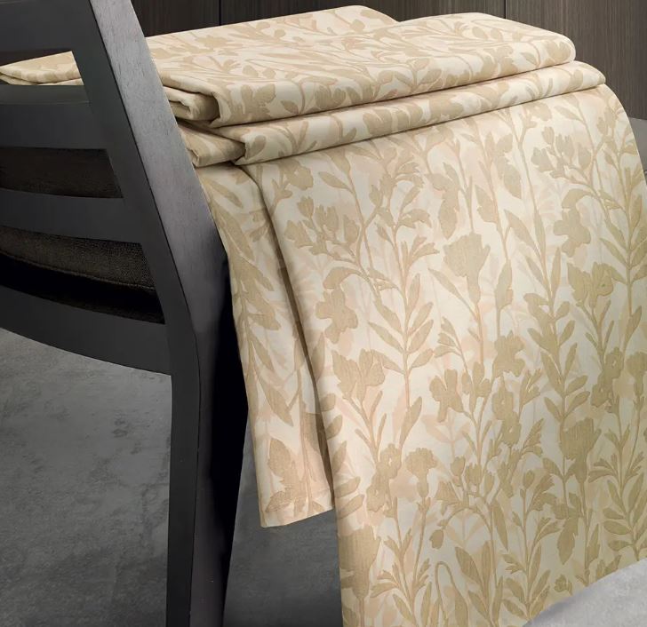 GABEL Telo arredo Floresta 270x270 Sabbia Matrimoniale