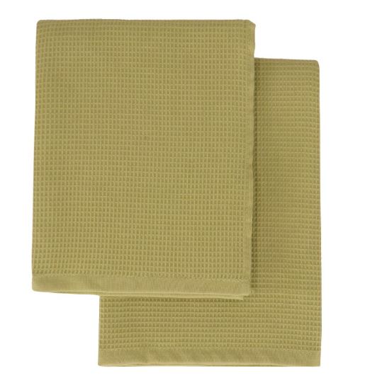 MILLE GABEL Set 1+1 asciugamano Mille nidino viso+ospite Muschio