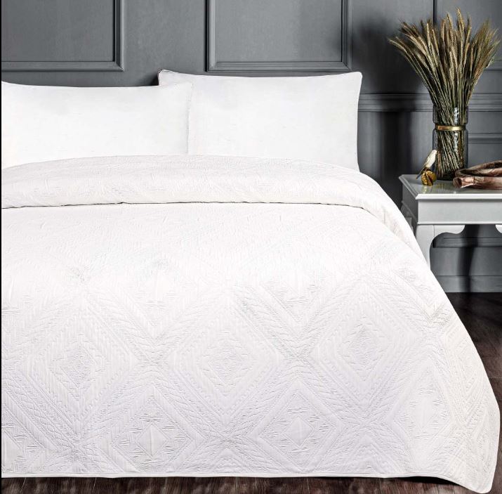 S&G Copriletto Adol 260x260 Avorio Matrimoniale