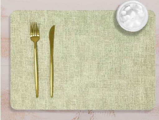 S&G Set americana Kya tovaglietta similpelle 30x45 Verde