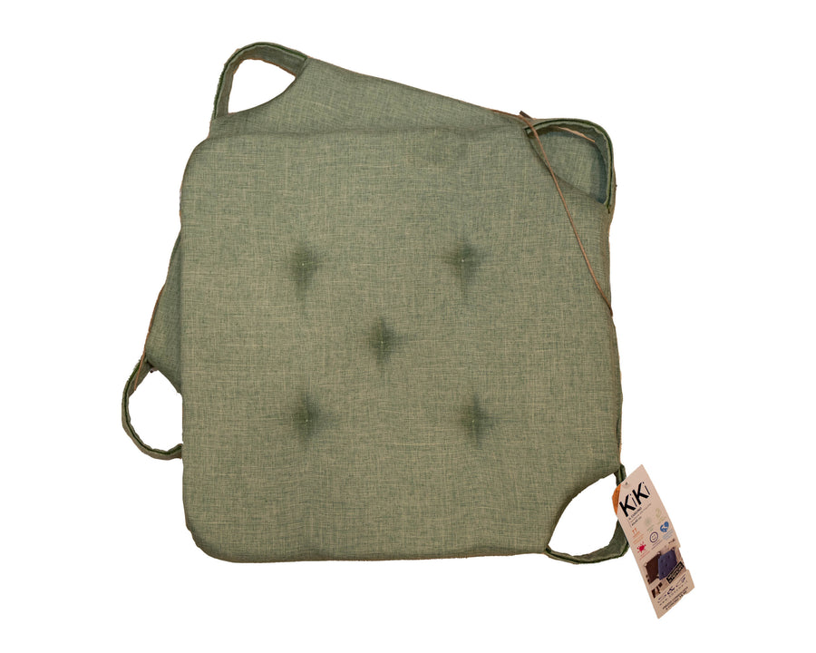 S&G cuscini sedia kiky 40x40 imbottitura memory form Verde