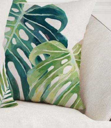 S&G Cuscino arredo Leman 45x45 Verde Quadrato
