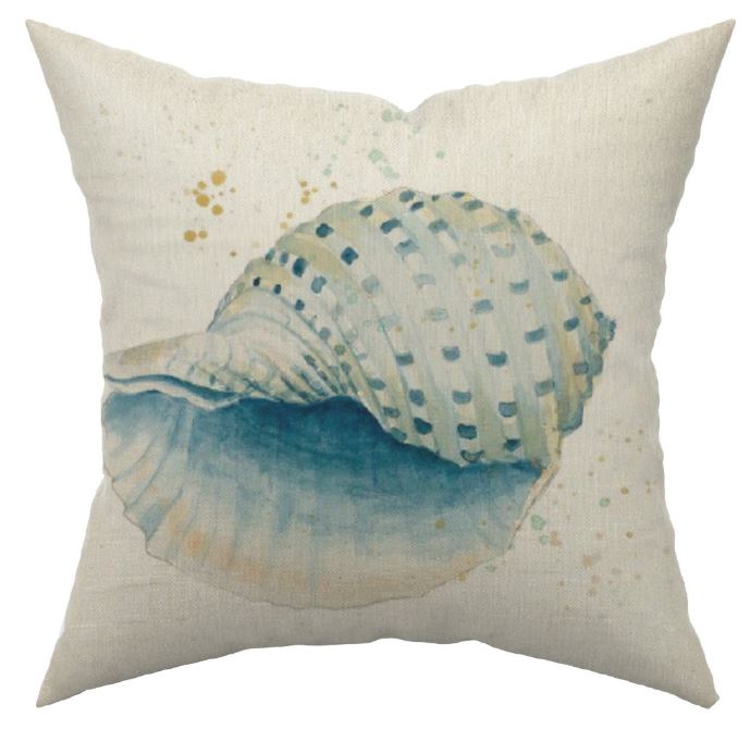 S&G Cuscino arredo Melida 45x45 Conchiglia Quadrato