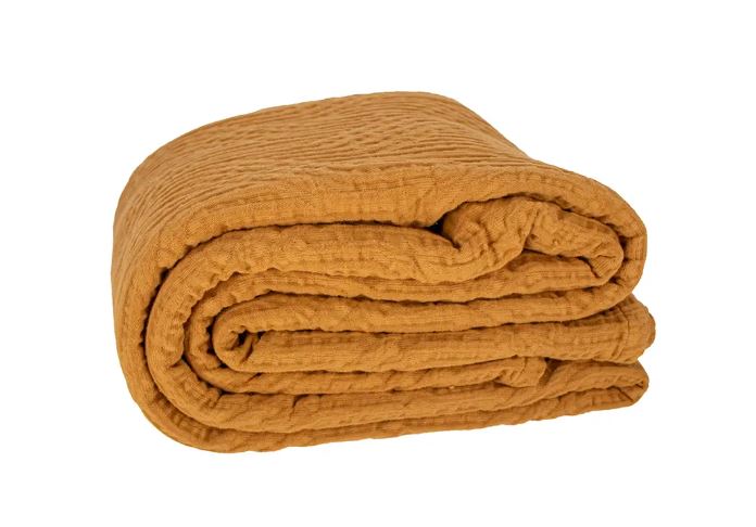 SOMMA Copriletto Giada Dorata Matrimoniale