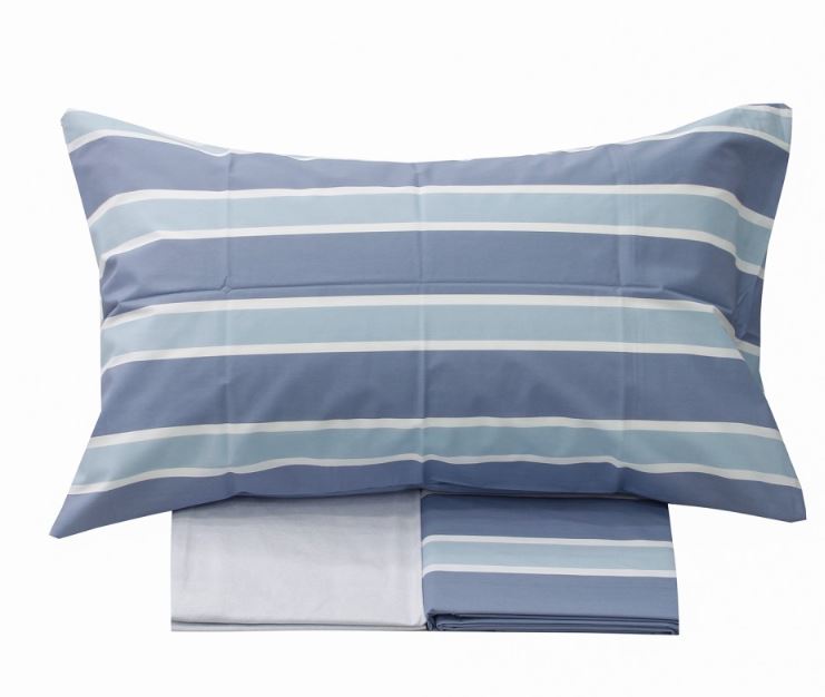 SOMMA Completo lenzuolo copriletto Miona 250x290 Caraibi Matrimoniale