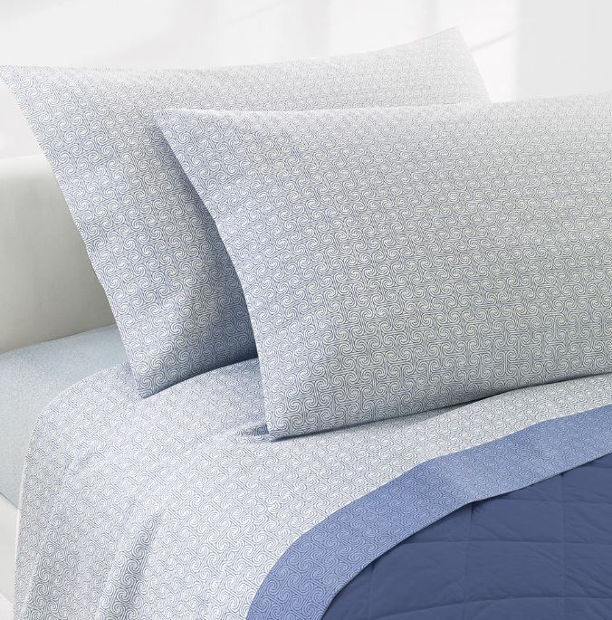 VALLESUSA Completo letto Dedalo 240x280 Lino Matrimoniale