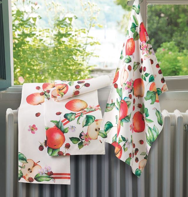 VALLESUSA Strofinaccio Pommes 50x75 Lampone