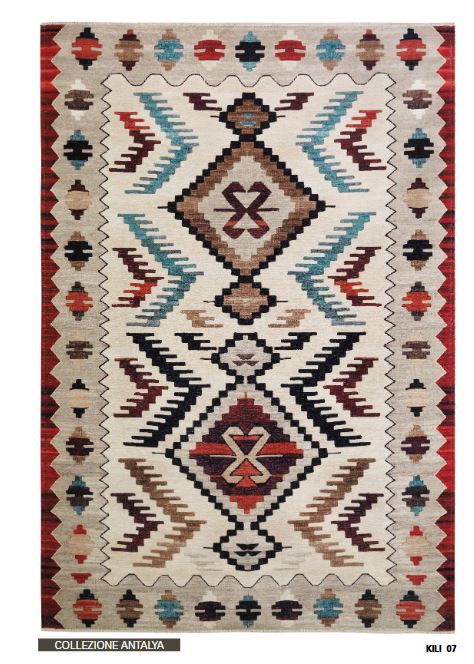 WMD Tappeto Antalya kilim 80x150 Mulicolor Rettangolare
