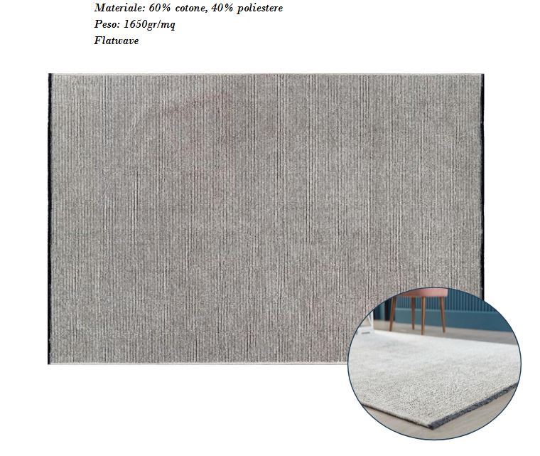 WMD Tappeto Deco fashion 80x150 Krem