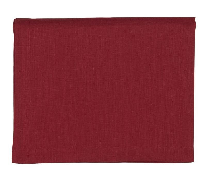 FAZZINI Tovaglia sempre 145x180 Rosso Rettangolare