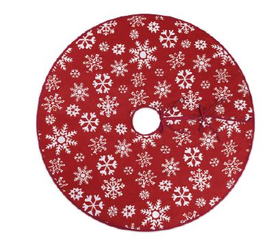 S&G Decorazione natale Fru fru copribase albero Rosso