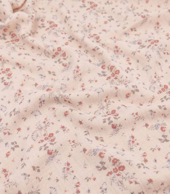 BAMBOOM Mussola neonato Swaddle muslin multiuso 3 pezzi 70x70 sophie Pink