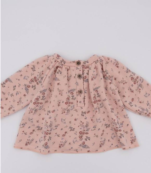 BAMBOOM Maglia bimbo Sophie blusa jersey plisse Rosa