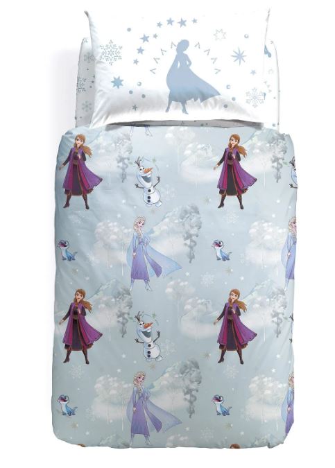 CALEFFI DISNEY Completo copripiumone bimbo Frozen Elsa&anna Unica Singolo