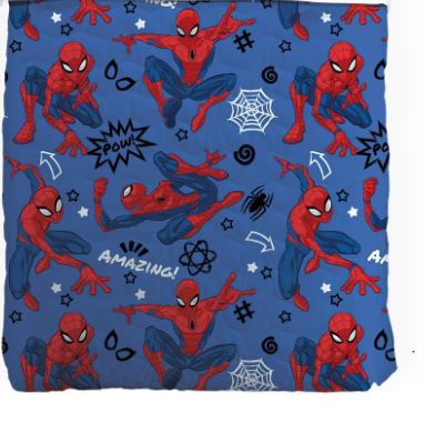 CALEFFI MARVEL Copriletto trapuntato bimbo Spiderman amazing 1p 1/2 Unica Piazza e mezza