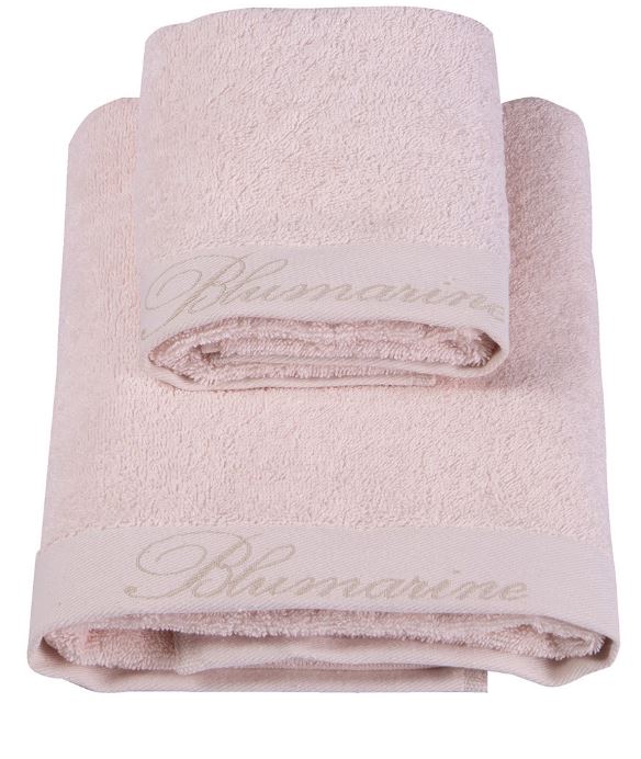 BLUMARINE Set 1+1 asciugamano Spa Cipria