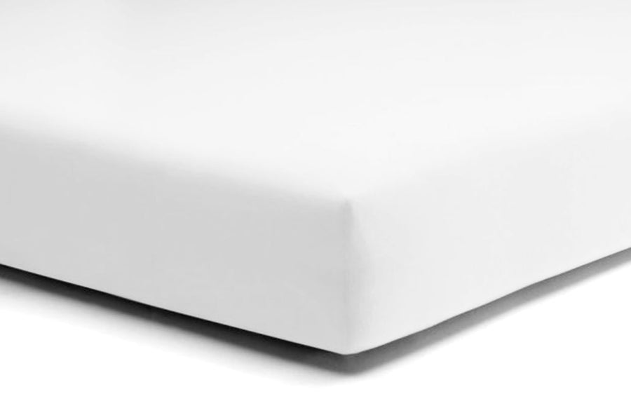 DAUNEX Sotto con angoli Mako de lux jersey 180-190-200x200h30 Bianco