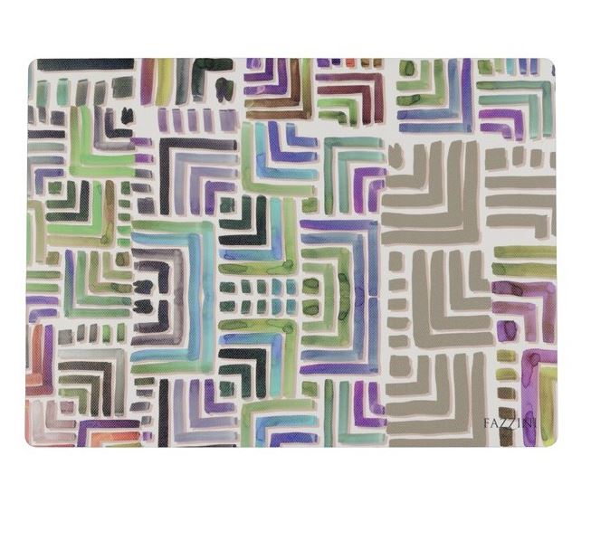 FAZZINI Set americana Geometrie 35x45 Multicolor