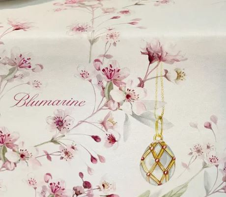 BLUMARINE Strofinaccio Pasqua 50x70 Rosa Rettangolare