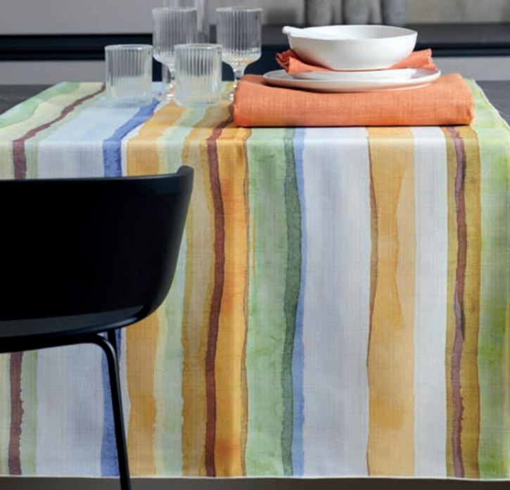 MAISON SUCRE'E Tovaglia Tramonti 155x180 Multicolor